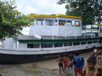 SB Rustam, the new Dhubri boat clinic functioning from August 2008