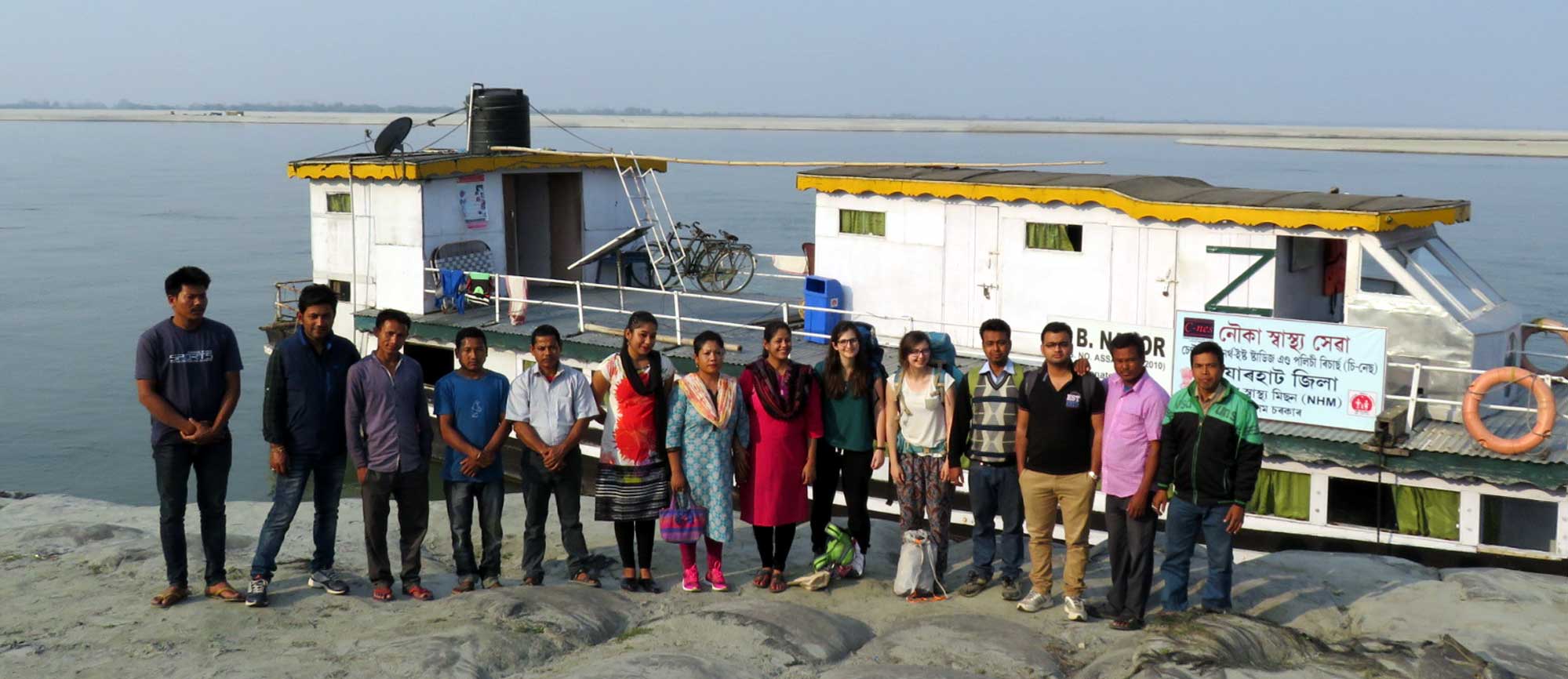 Donate To C Nes Corpus Fund Cnes Runs Boat Clinics In The Brahmaputra