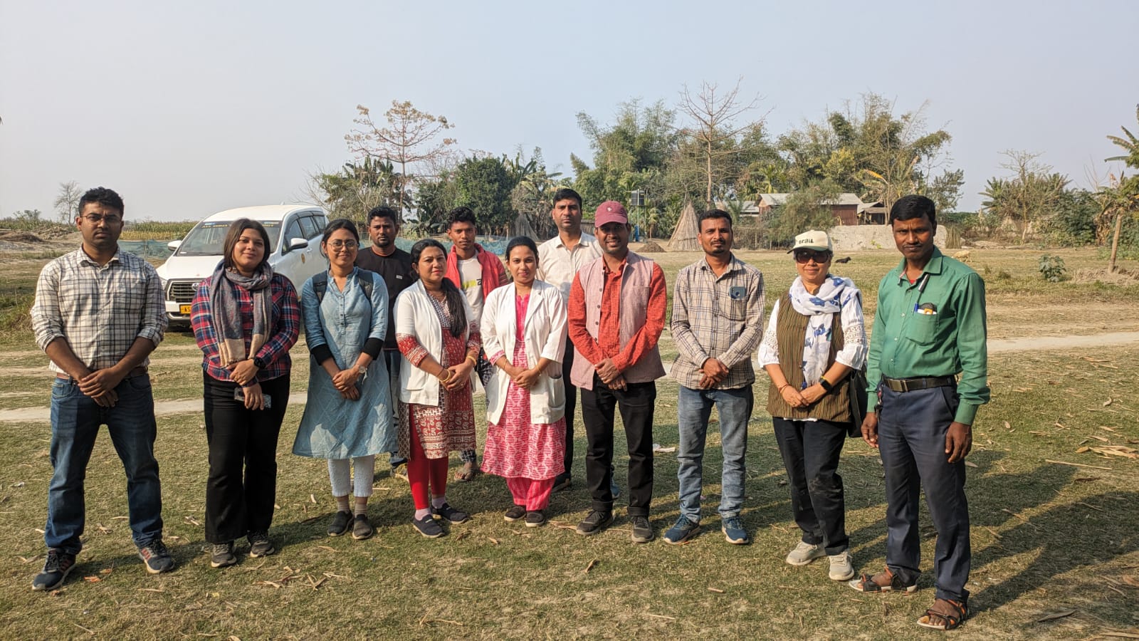 Health Camp Visit by Govind Madhab Murari, Azim Premji University