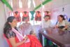 (From Left) Shweta Munjal,Chief Communications And CSR, Glenmark Pharmaceuticals, Bhaswati Goswami,Communications Officer, C-NES, District Commisioner, Mongoldoi, MN Ngantey And Former Chief Secretary Assam TY Das Take An Inaugural Trip On The New Boat