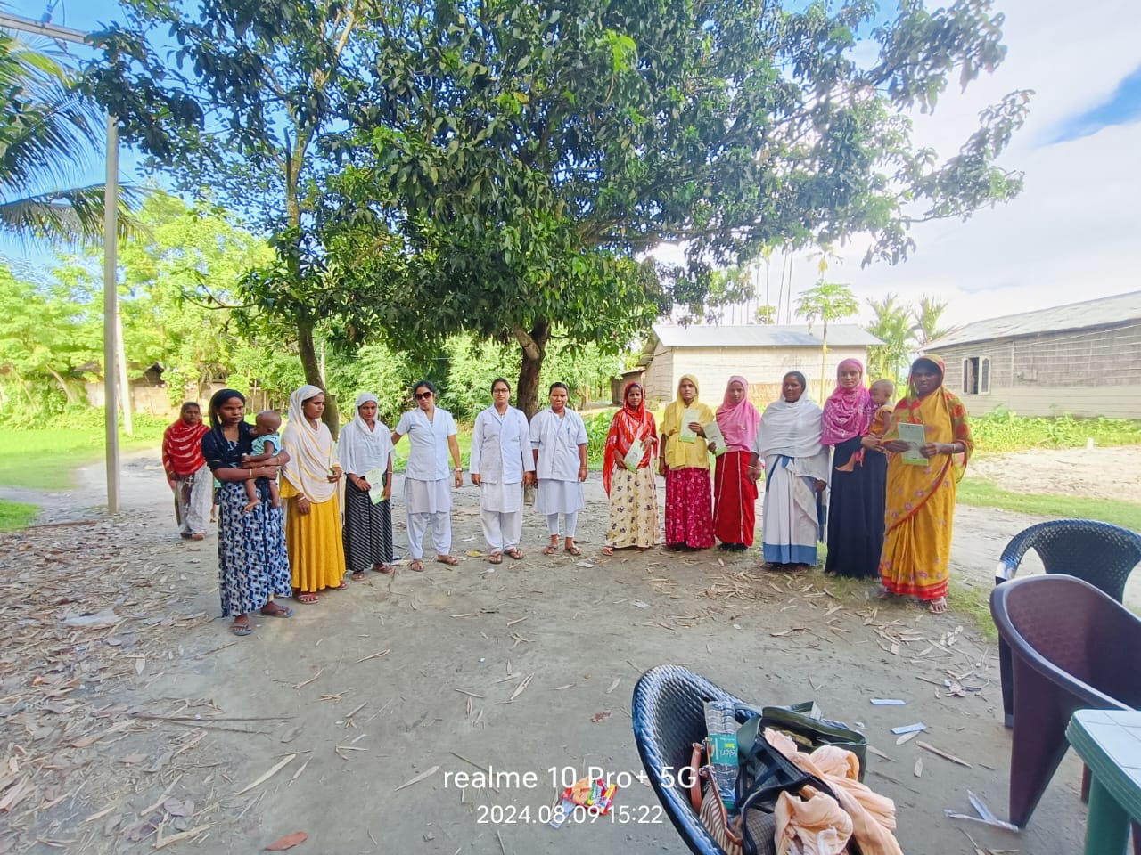 Special ANC Drive conducted by the Sonitpur Boat Clinic on 9th August 2024 at Sironi village